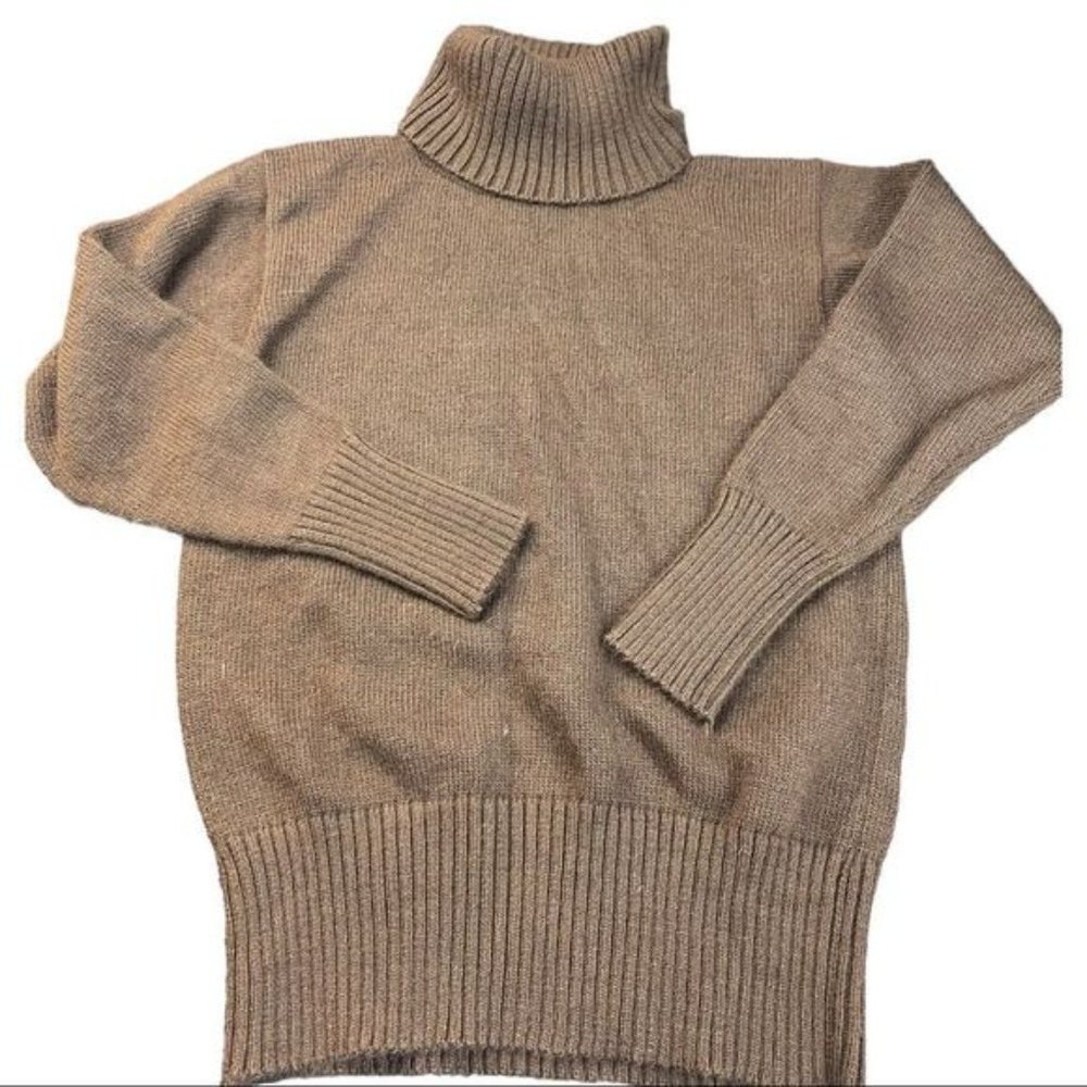 INCA Artisains 50% wool 50% Alpaca Sweater Womens Brown